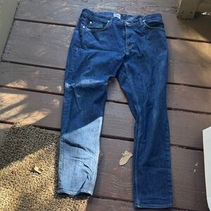 Hudson Jeans Men's Dark Blue Straight Jeans